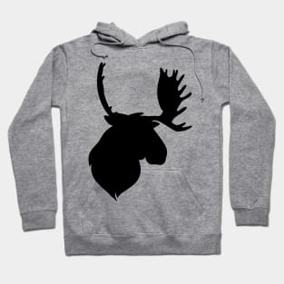 Deer Head Silhouette Hoodie